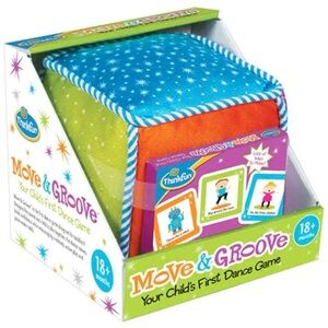 NEW Move and Groove dance game from Think Fun.  For babies and toddlers.  Gift.